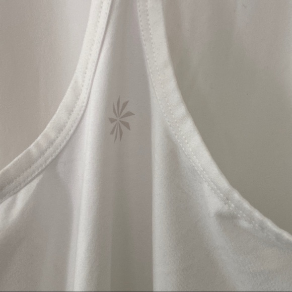 Athleta EUC White Tank Top Small - Picture 3 of 4